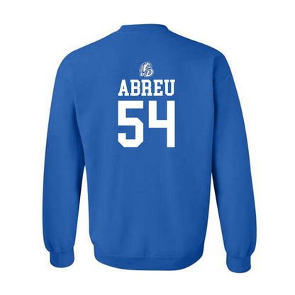 Drake - NCAA Men's Basketball : Daniel Abreu - Sports Shersey Crewneck Sweatshirt-1