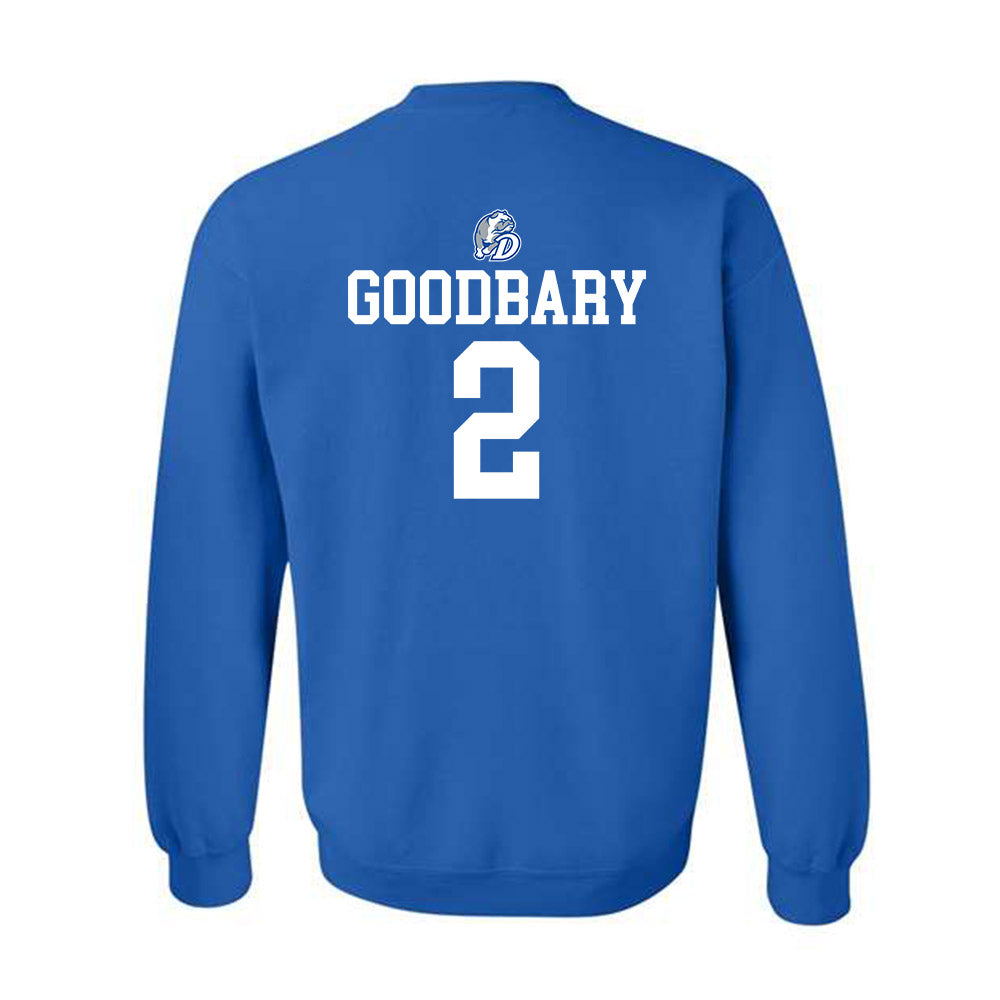 Drake - NCAA Men's Basketball : Griffen Goodbary - Sports Shersey Crewneck Sweatshirt-1