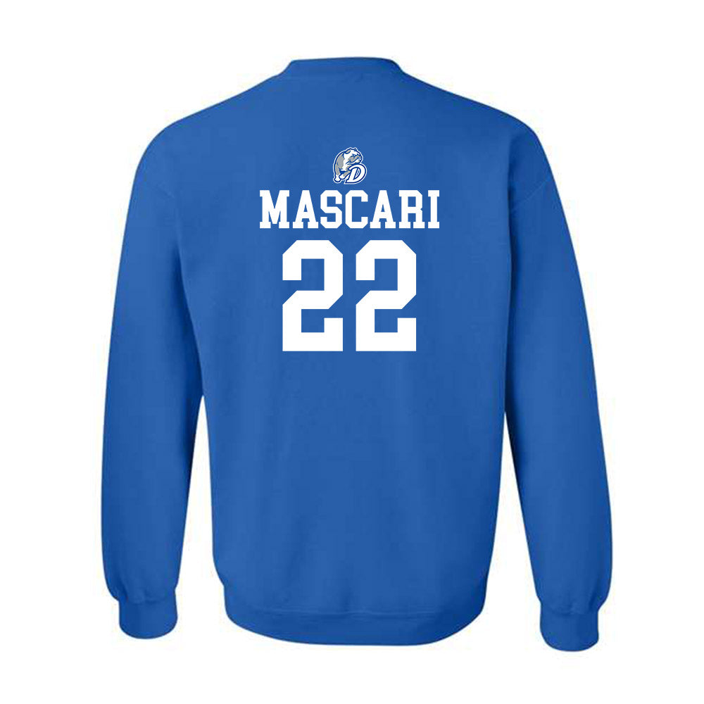 Drake - NCAA Men's Basketball : Mitch Mascari - Sports Shersey Crewneck Sweatshirt-1