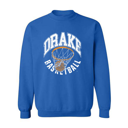 Drake - NCAA Men's Basketball : Owen Larson - Sports Shersey Crewneck Sweatshirt-0