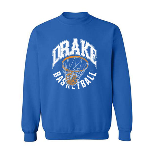 Drake - NCAA Men's Basketball : Owen Larson - Sports Shersey Crewneck Sweatshirt-0