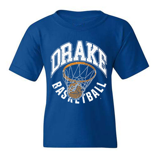 Drake - NCAA Men's Basketball : Cameron Manyawu - Sports Shersey Youth T-Shirt-0