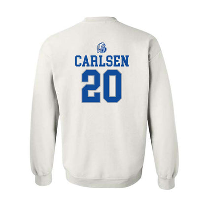 Drake - NCAA Women's Basketball : Lexi Carlsen - Sports Shersey Crewneck Sweatshirt-1