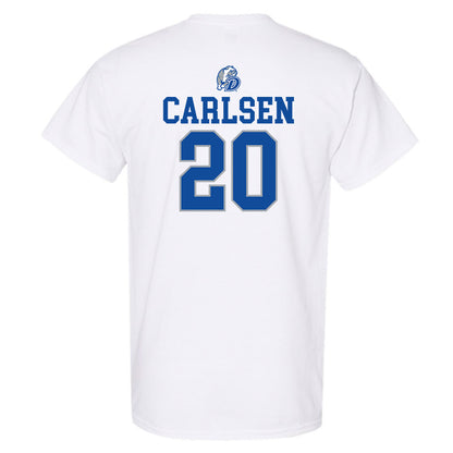 Drake - NCAA Women's Basketball : Lexi Carlsen - Sports Shersey T-Shirt-1