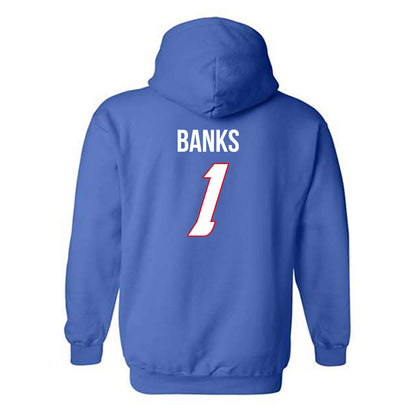 DePaul - NCAA Men's Basketball : Kaleb Banks - Classic Shersey Hooded Sweatshirt-1