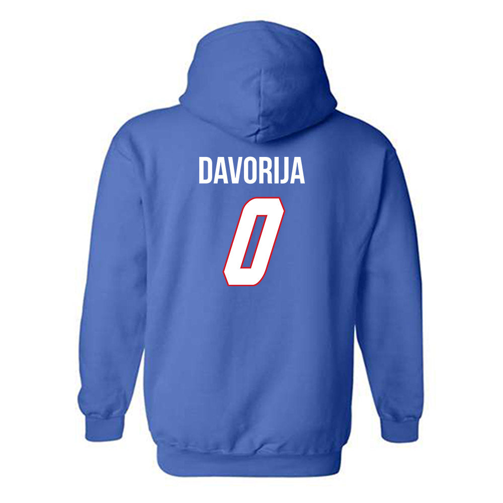 DePaul - NCAA Women's Basketball : Gina Davorija - Classic Shersey Hooded Sweatshirt-1