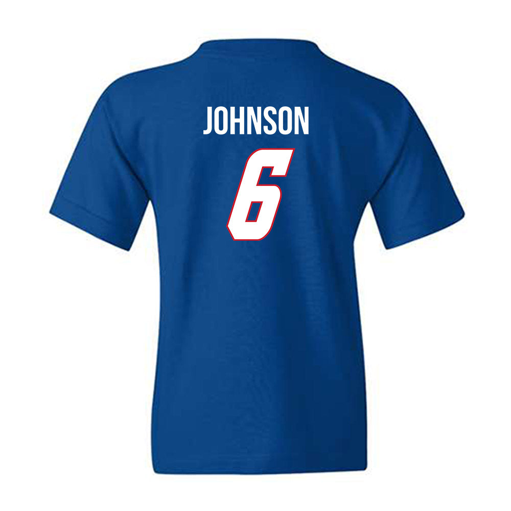 DePaul - NCAA Men's Basketball : Jonas Johnson - Classic Shersey Youth T-Shirt-1