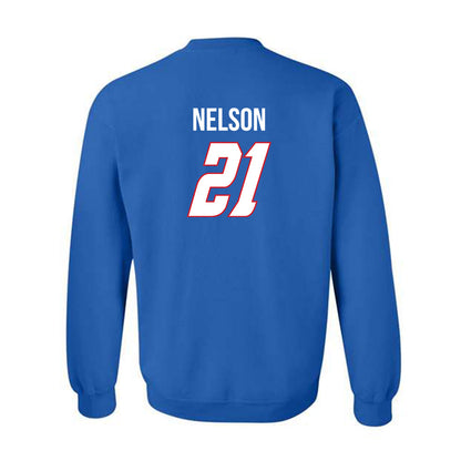 DePaul - NCAA Women's Basketball : Natiah Nelson - Classic Shersey Crewneck Sweatshirt-1