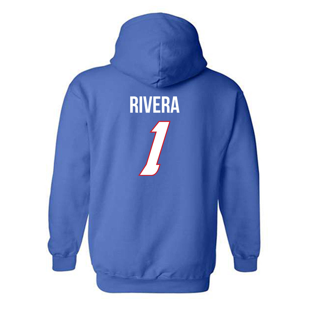 DePaul - NCAA Men's Basketball : Isaiah Rivera - Classic Shersey Hooded Sweatshirt