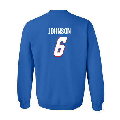DePaul - NCAA Men's Basketball : Jonas Johnson - Classic Shersey Crewneck Sweatshirt-1
