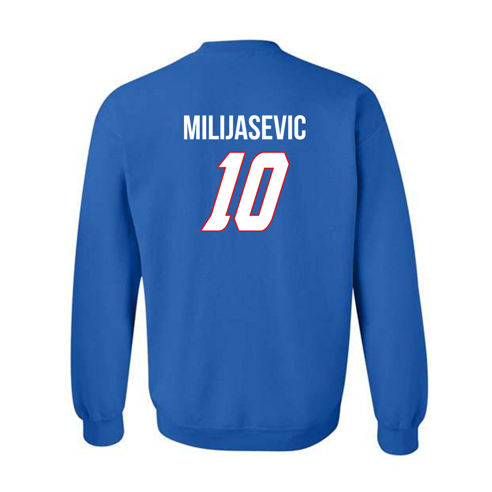 DePaul - NCAA Men's Basketball : Ilija Milijasevic - Classic Shersey Crewneck Sweatshirt-1