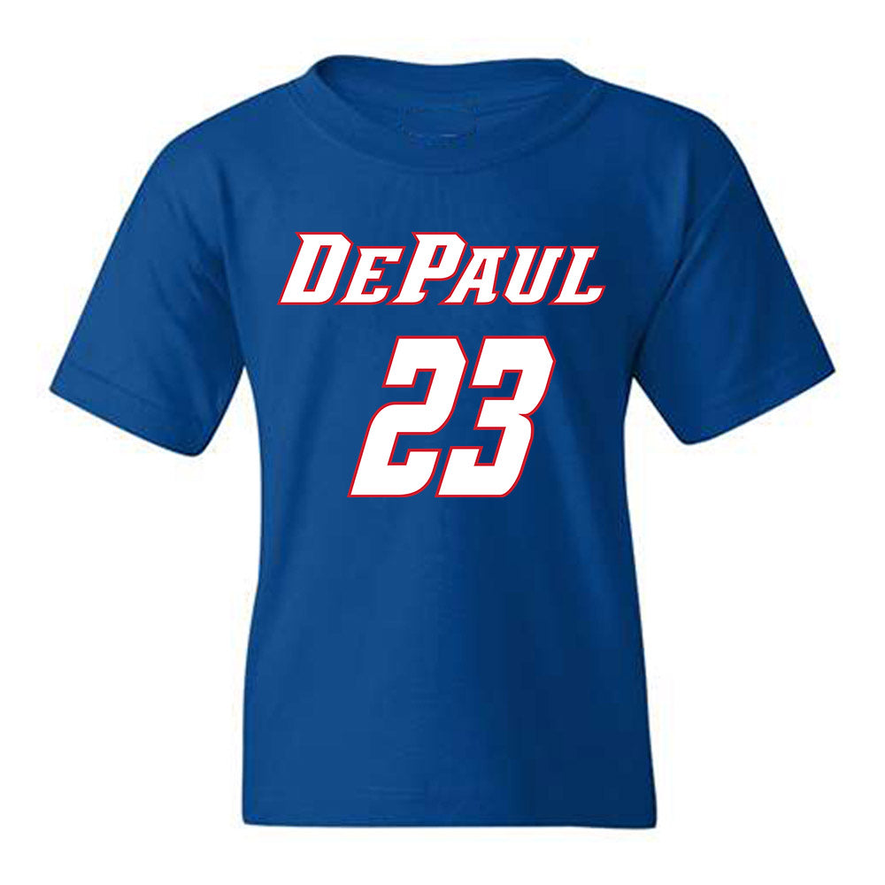 DePaul - NCAA Women's Basketball : Michelle Ojo - Classic Shersey Youth T-Shirt-0