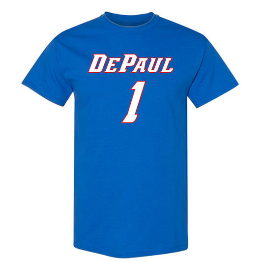 DePaul - NCAA Men's Basketball : Isaiah Rivera - Classic Shersey T-Shirt