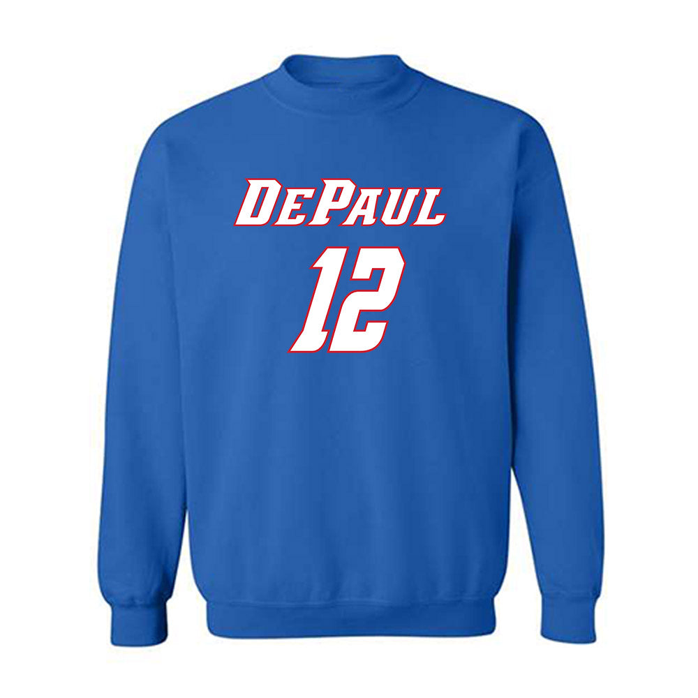 DePaul - NCAA Men's Basketball : Jacob Meyer - Classic Shersey Crewneck Sweatshirt