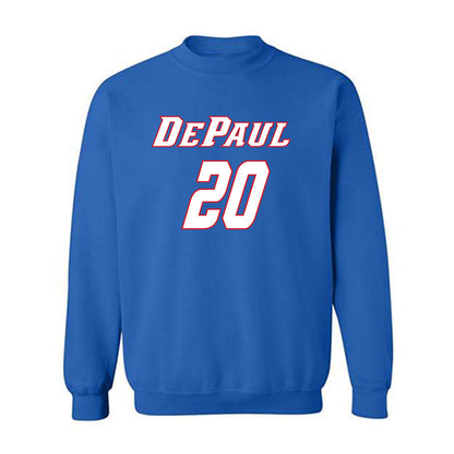 DePaul - NCAA Women's Basketball : Shakara McCline - Classic Shersey Crewneck Sweatshirt-0