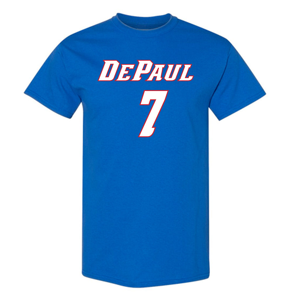 DePaul - NCAA Women's Basketball : Devin Hagemann - Classic Shersey T-Shirt-0