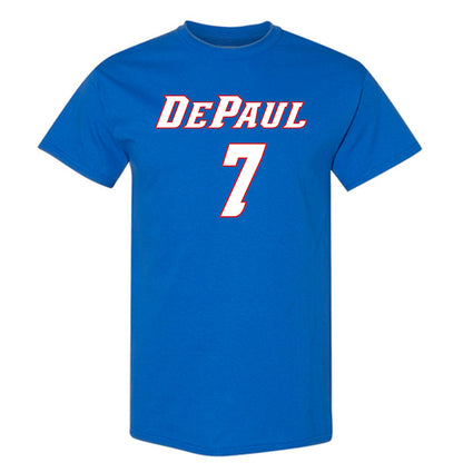 DePaul - NCAA Women's Basketball : Devin Hagemann - Classic Shersey T-Shirt-0