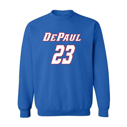 DePaul - NCAA Women's Basketball : Michelle Ojo - Classic Shersey Crewneck Sweatshirt-0