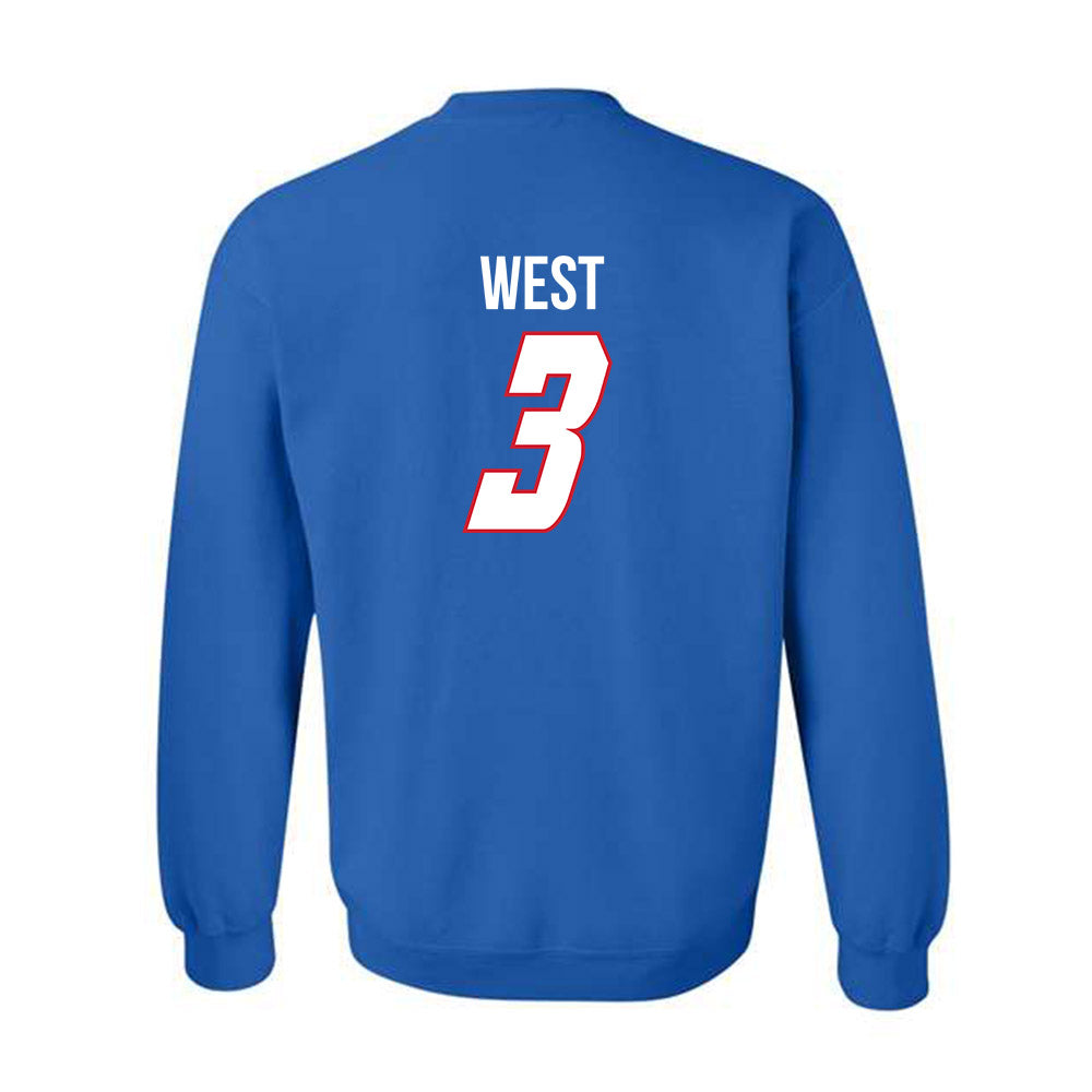 DePaul - NCAA Women's Basketball : Alayna West - Classic Shersey Crewneck Sweatshirt-1