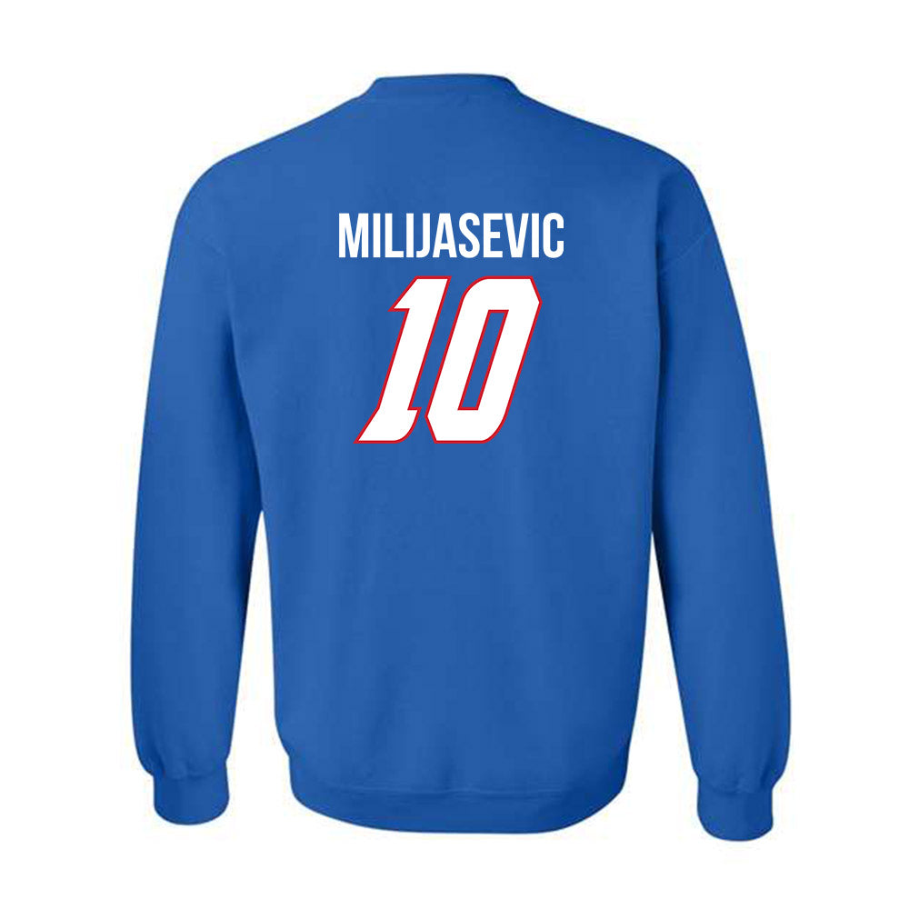 DePaul - NCAA Men's Basketball : Ilija Milijasevic - Classic Shersey Crewneck Sweatshirt-1