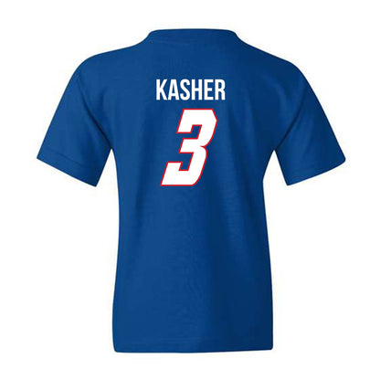 DePaul - NCAA Men's Basketball : Nate Kasher - Classic Shersey Youth T-Shirt