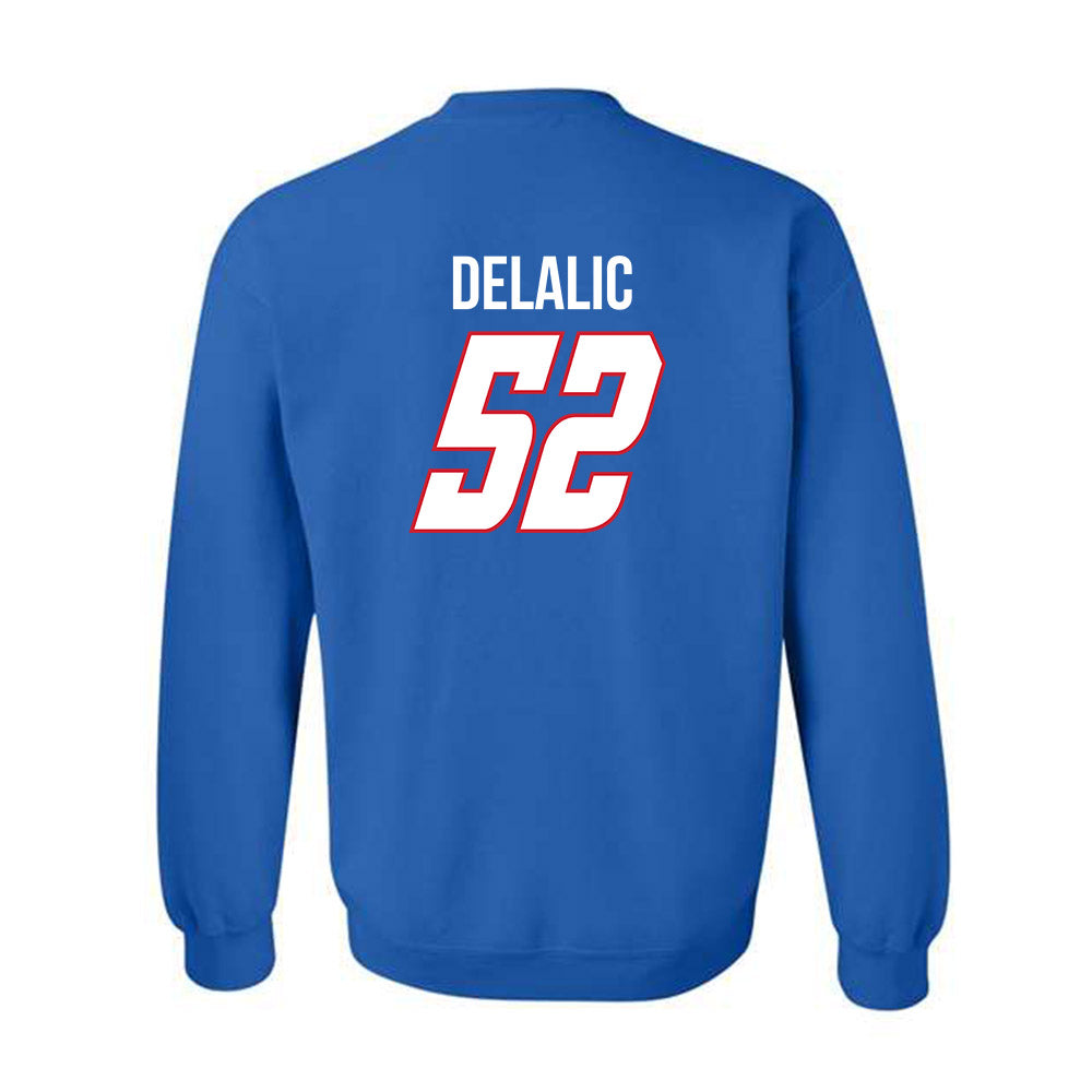 DePaul - NCAA Men's Basketball : Amsal Delalic - Classic Shersey Crewneck Sweatshirt-1