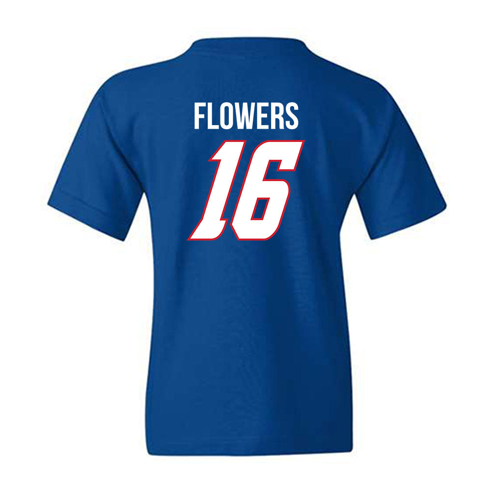 DePaul - NCAA Men's Soccer : Tyler Flowers - Classic Shersey Youth T-Shirt-1