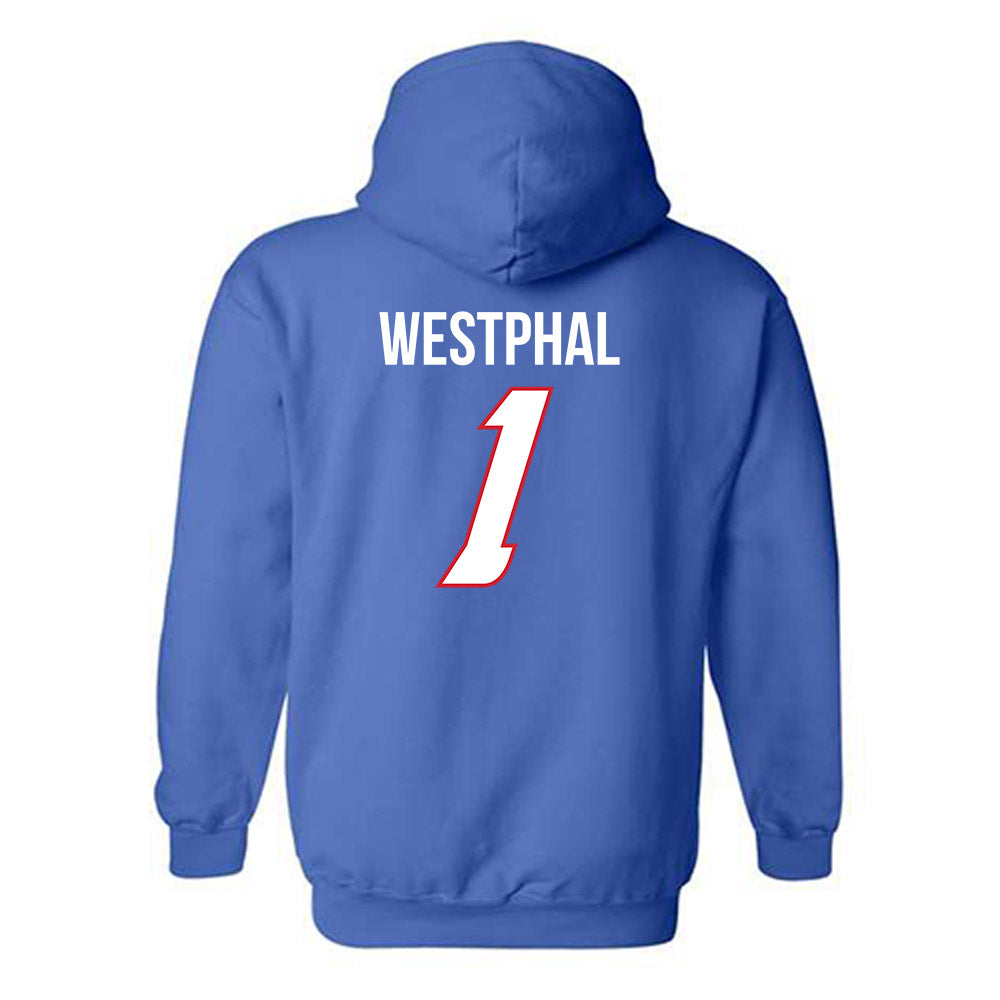 DePaul - NCAA Softball : Kailie Westphal - Classic Shersey Hooded Sweatshirt-1