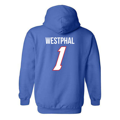 DePaul - NCAA Softball : Kailie Westphal - Classic Shersey Hooded Sweatshirt-1