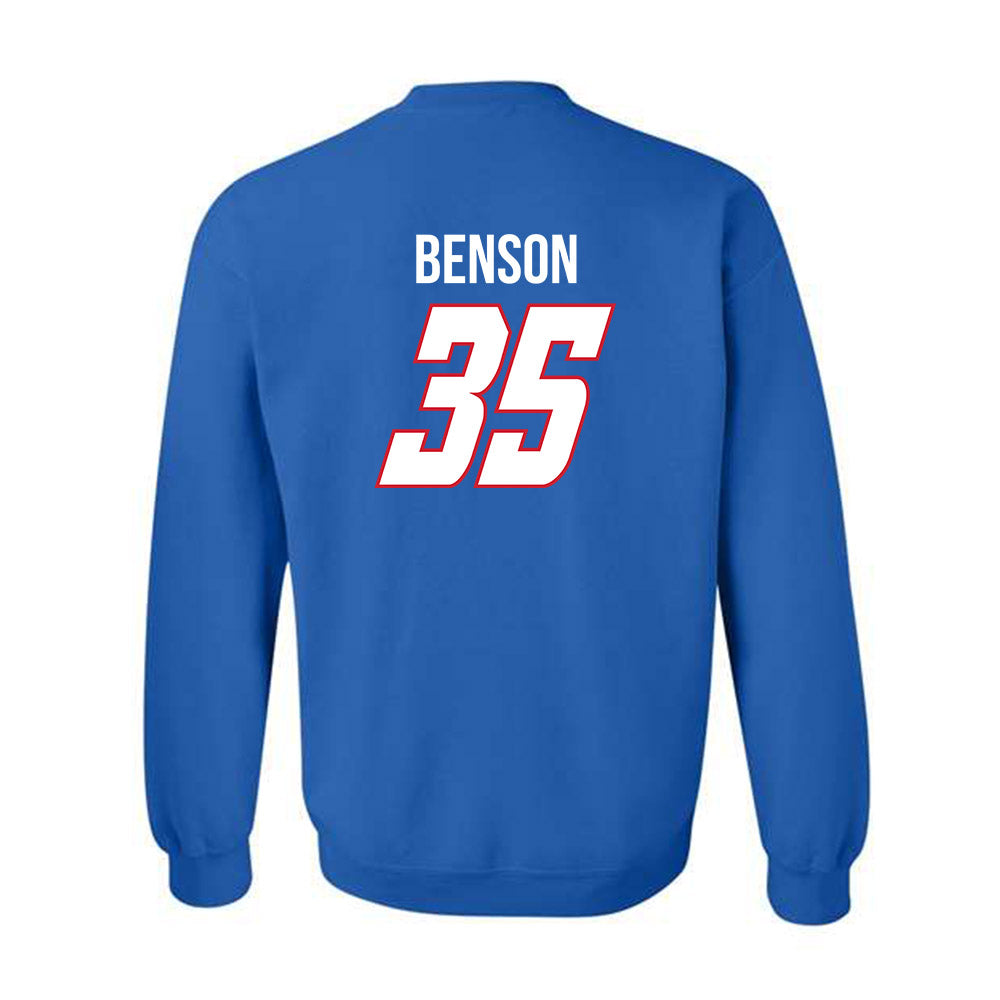 DePaul - NCAA Men's Basketball : NJ Benson - Classic Shersey Crewneck Sweatshirt