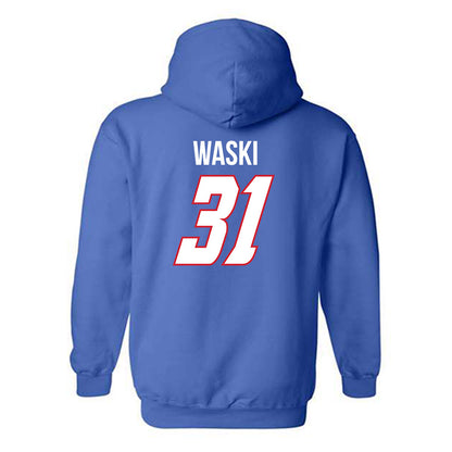 DePaul - NCAA Men's Soccer : Jayden Waski - Classic Shersey Hooded Sweatshirt-1