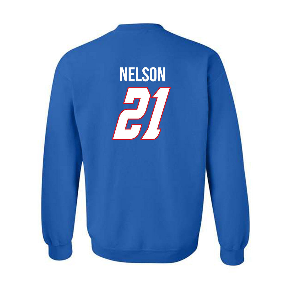DePaul - NCAA Women's Basketball : Natiah Nelson - Classic Shersey Crewneck Sweatshirt-1