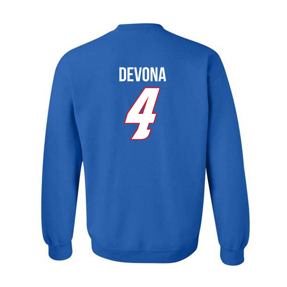 DePaul - NCAA Women's Soccer : Jen Devona - Crewneck Sweatshirt