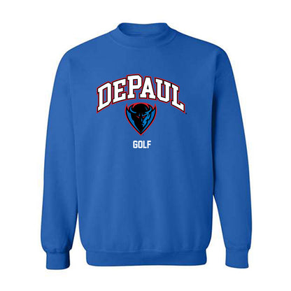 DePaul - NCAA Men's Golf : Billy Gneiser - Classic Shersey Crewneck Sweatshirt-0