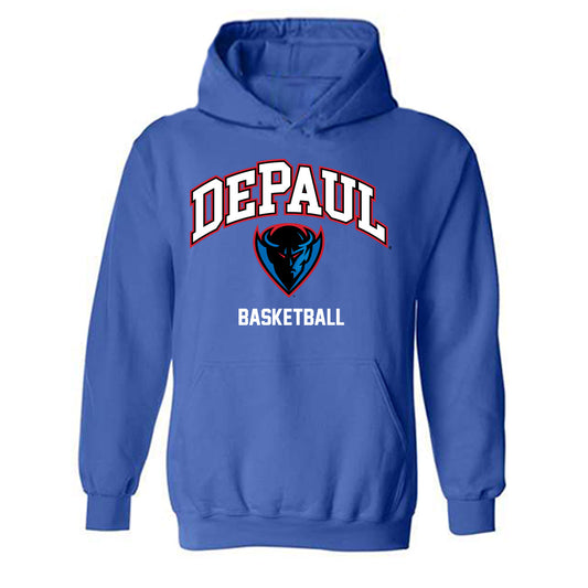 DePaul - NCAA Men's Basketball : Brandon Maclin - Classic Shersey Hooded Sweatshirt-0