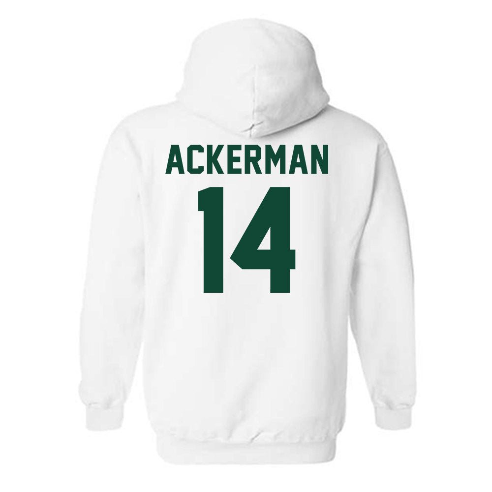 Ohio - NCAA Football : Ike Ackerman - Sports Shersey Hooded Sweatshirt-1