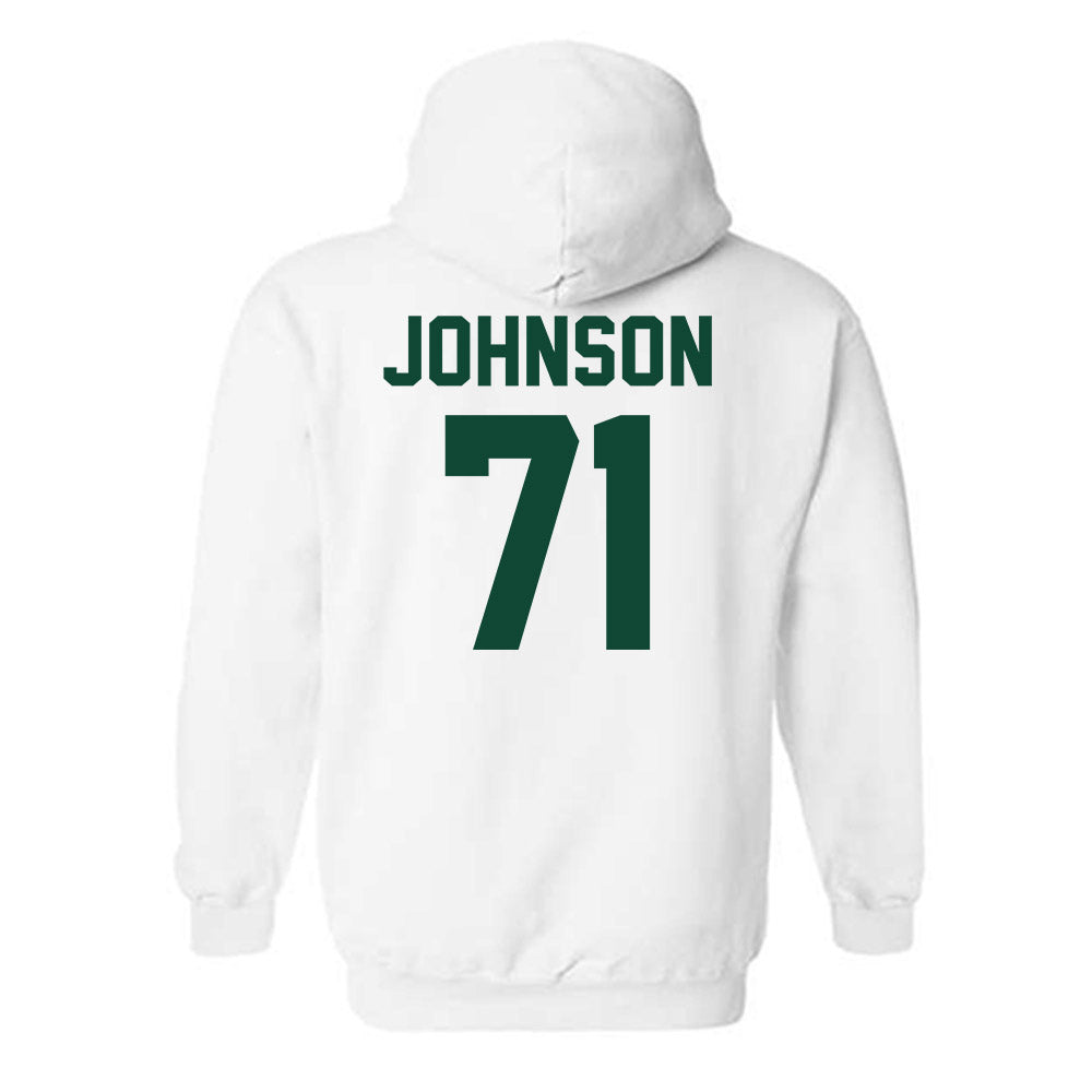 Ohio - NCAA Football : Aidan Johnson - Sports Shersey Hooded Sweatshirt-1