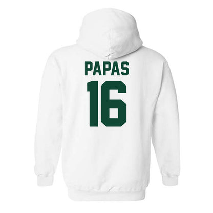 Ohio - NCAA Football : Matthew Papas - Sports Shersey Hooded Sweatshirt-1