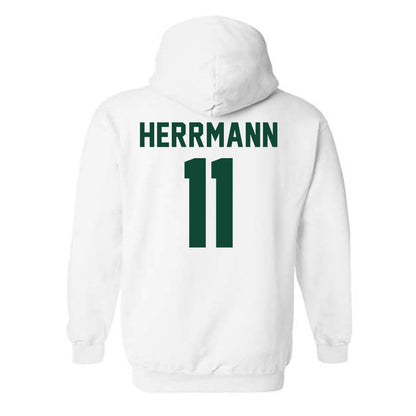 Ohio - NCAA Football : Evan Herrmann - Sports Shersey Hooded Sweatshirt-1