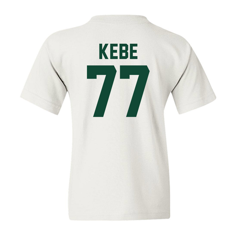Ohio - NCAA Football : Ibrahim Kebe - Sports Shersey Youth T-Shirt-1