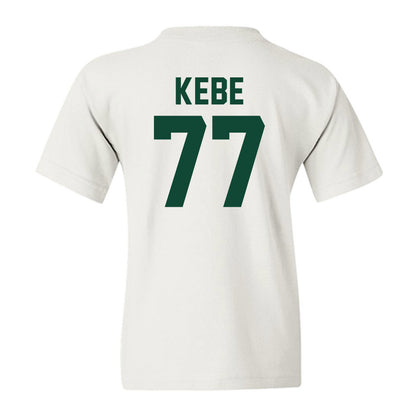 Ohio - NCAA Football : Ibrahim Kebe - Sports Shersey Youth T-Shirt-1