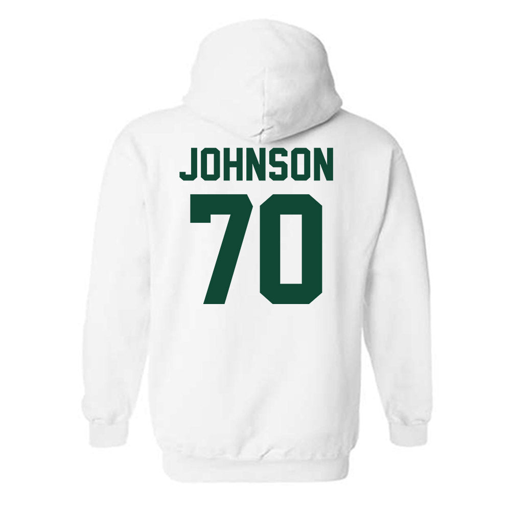 Ohio - NCAA Football : JJ Johnson - Sports Shersey Hooded Sweatshirt-1