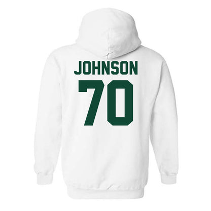 Ohio - NCAA Football : JJ Johnson - Sports Shersey Hooded Sweatshirt-1