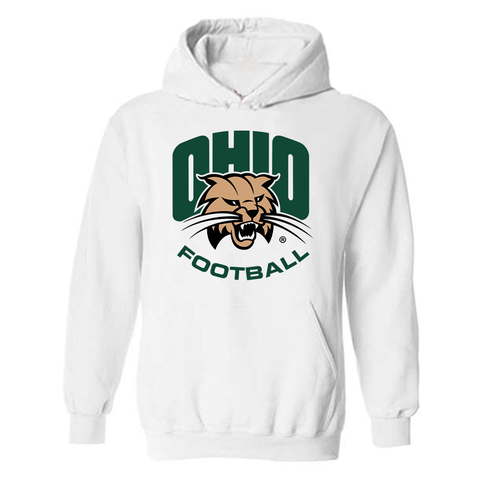 Ohio - NCAA Football : Aiden Lowery - Sports Shersey Hooded Sweatshirt-0