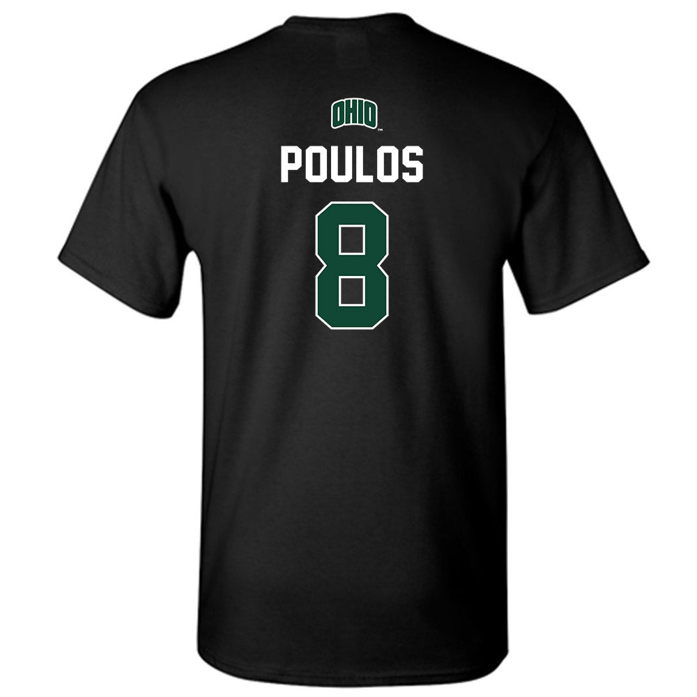 Ohio - NCAA Football : Nick Poulos - Sports Shersey T-Shirt