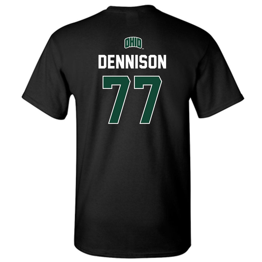 Ohio - NCAA Football : Jacob Dennison - Sports Shersey T-Shirt