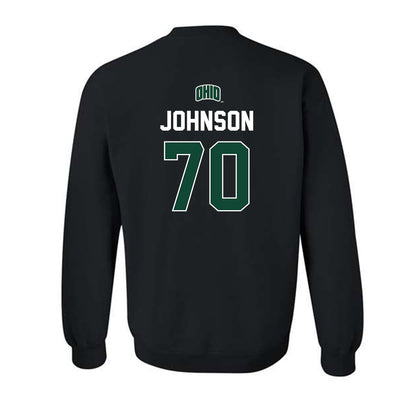 Ohio - NCAA Football : JJ Johnson - Sports Shersey Crewneck Sweatshirt-1