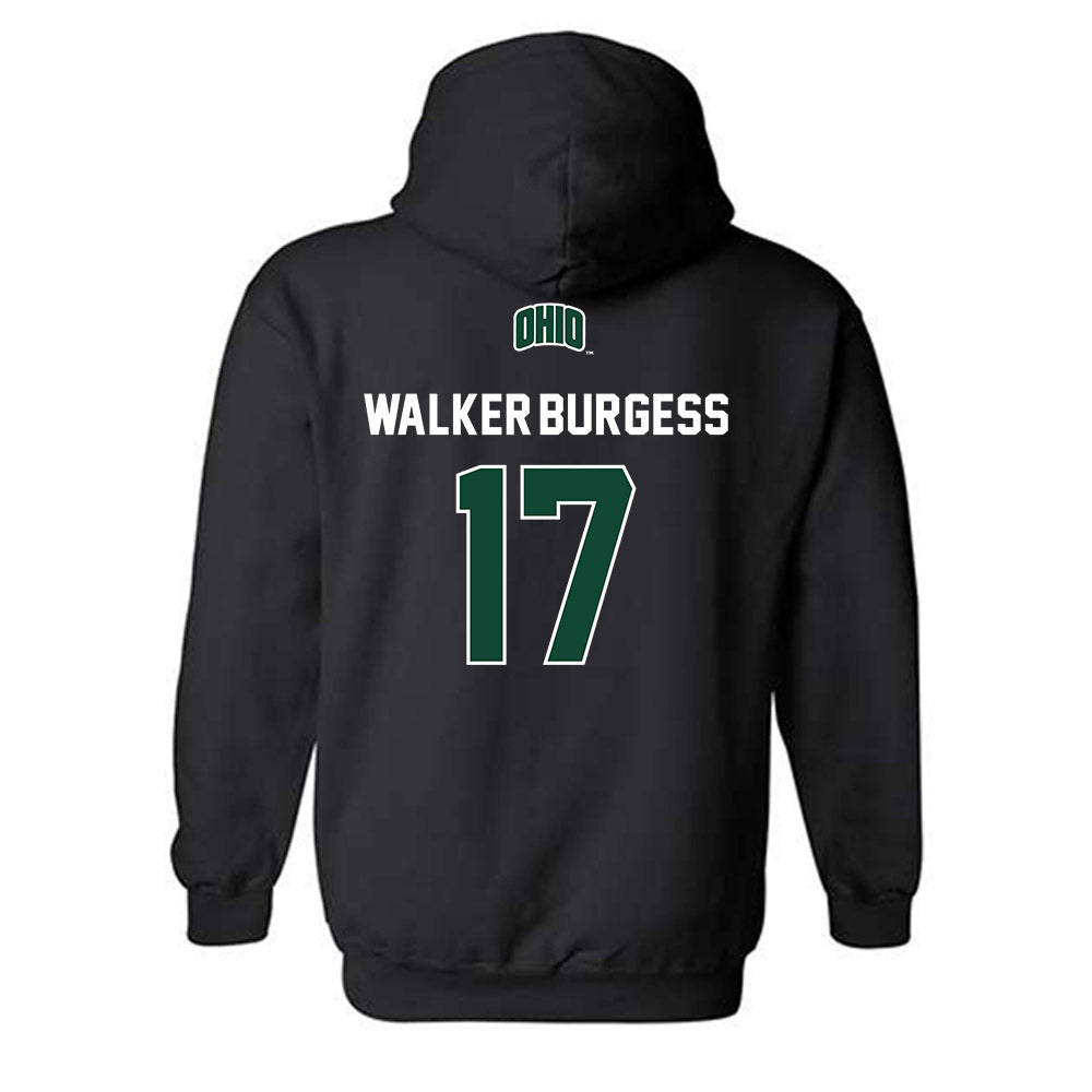 Ohio - NCAA Football : Marcel Walker-Burgess - Sports Shersey Hooded Sweatshirt