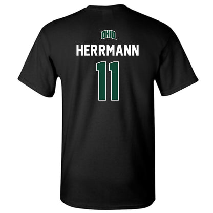 Ohio - NCAA Football : Evan Herrmann - Sports Shersey T-Shirt-1