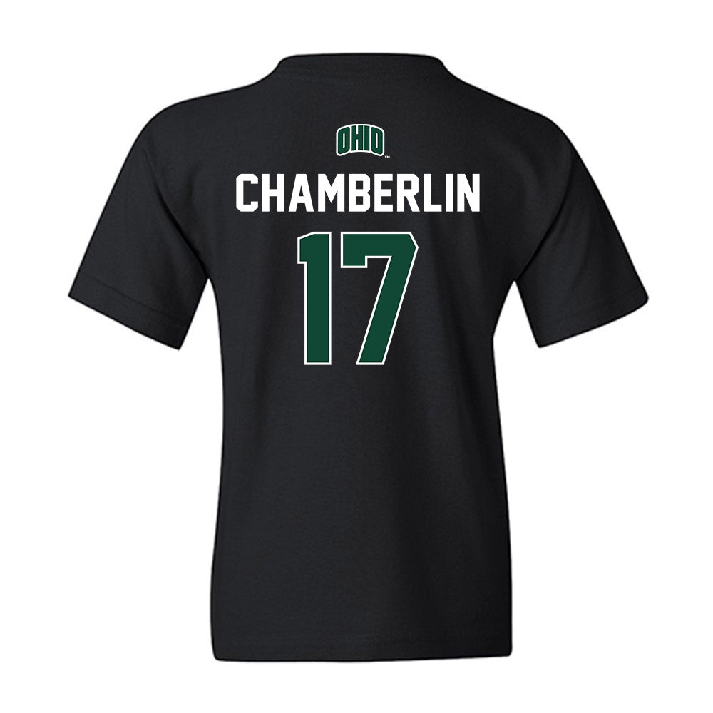 Ohio - NCAA Football : Caleb Chamberlin - Sports Shersey Youth T-Shirt-1